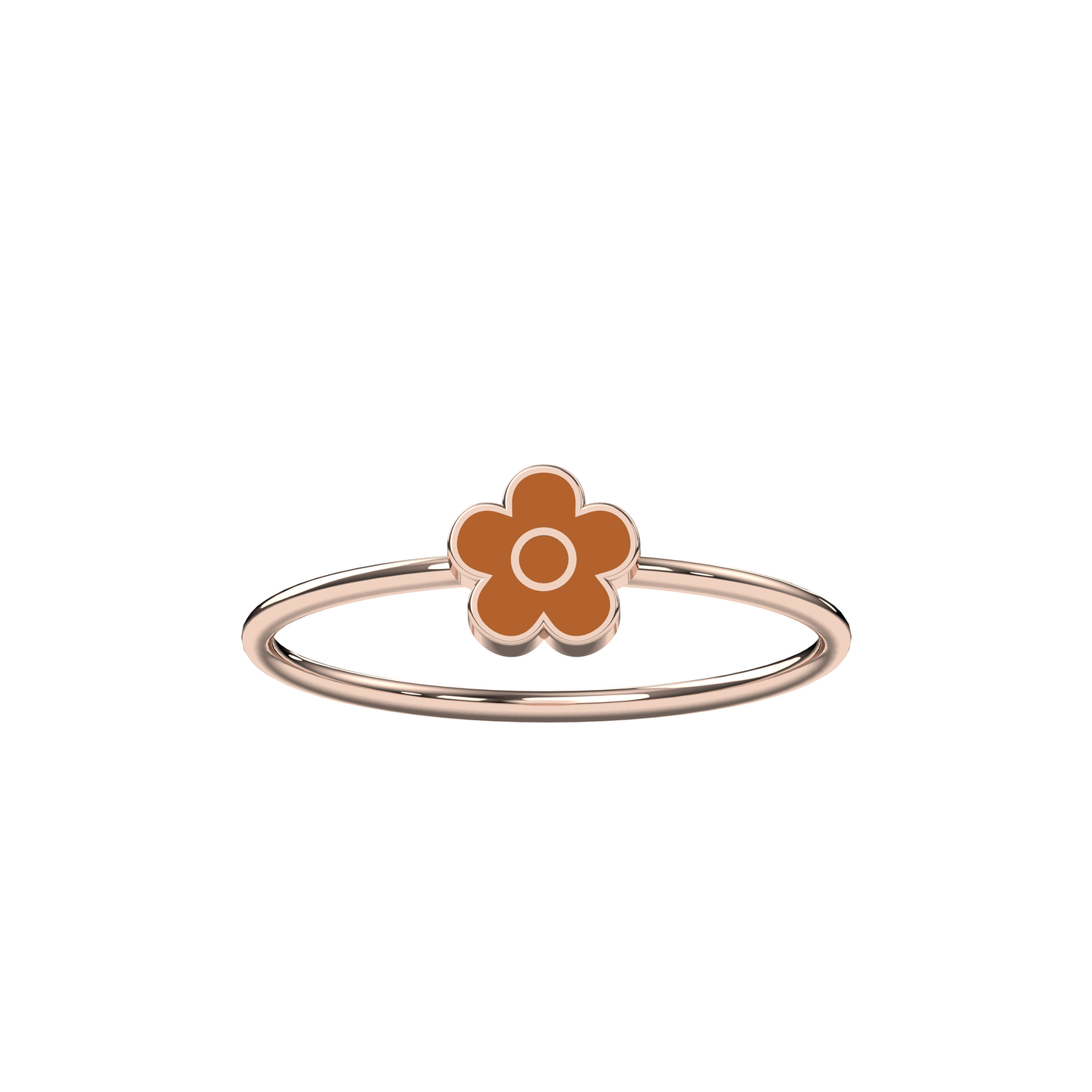 Brown Rose Gold