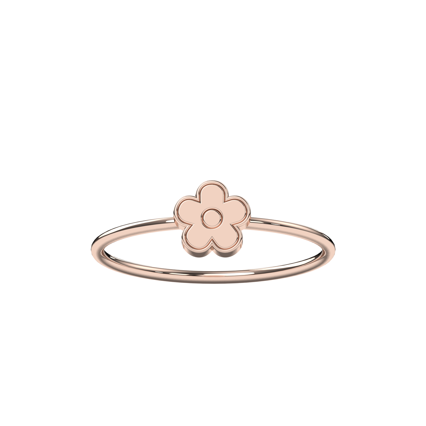 Solid Rose Gold