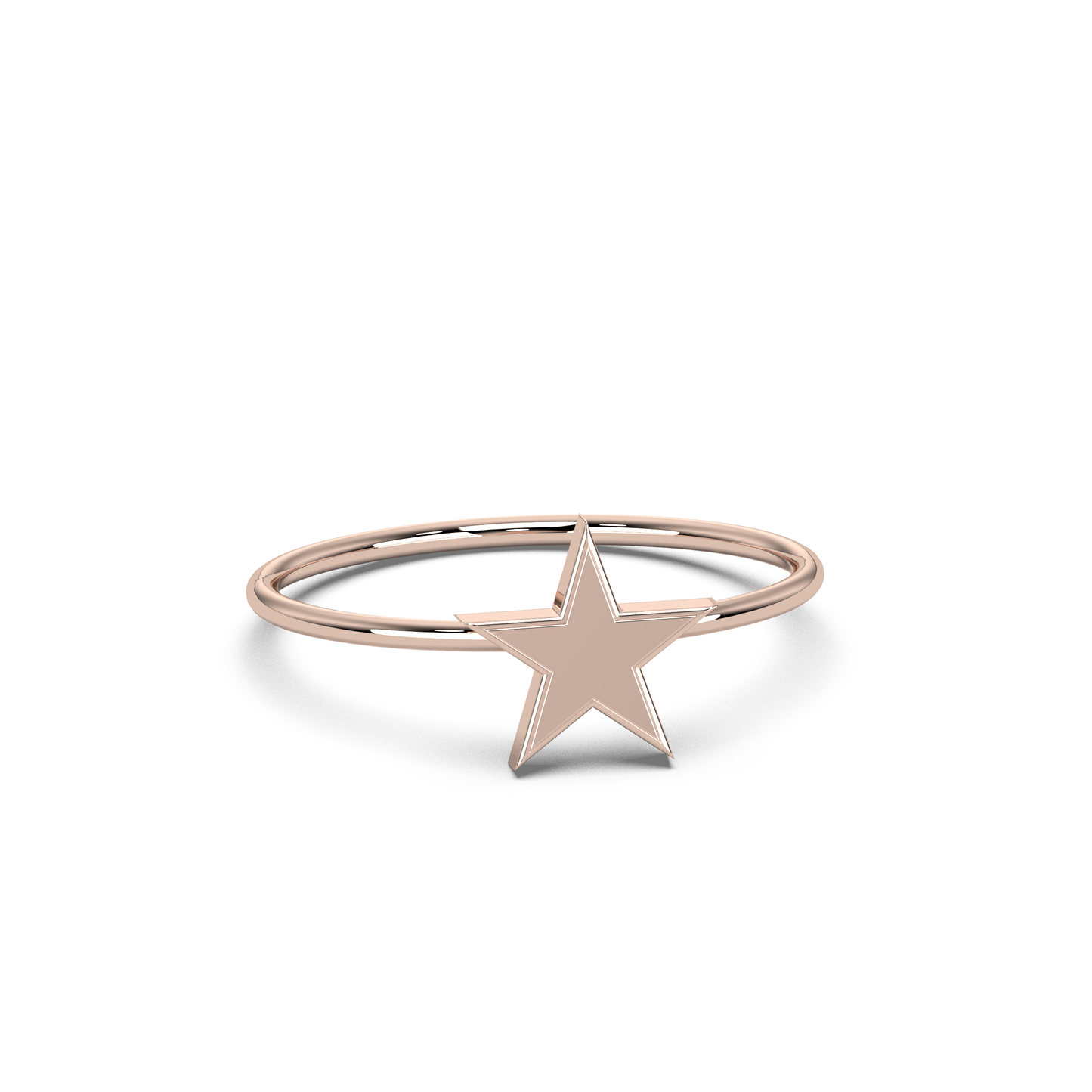 Solid Rose Gold
