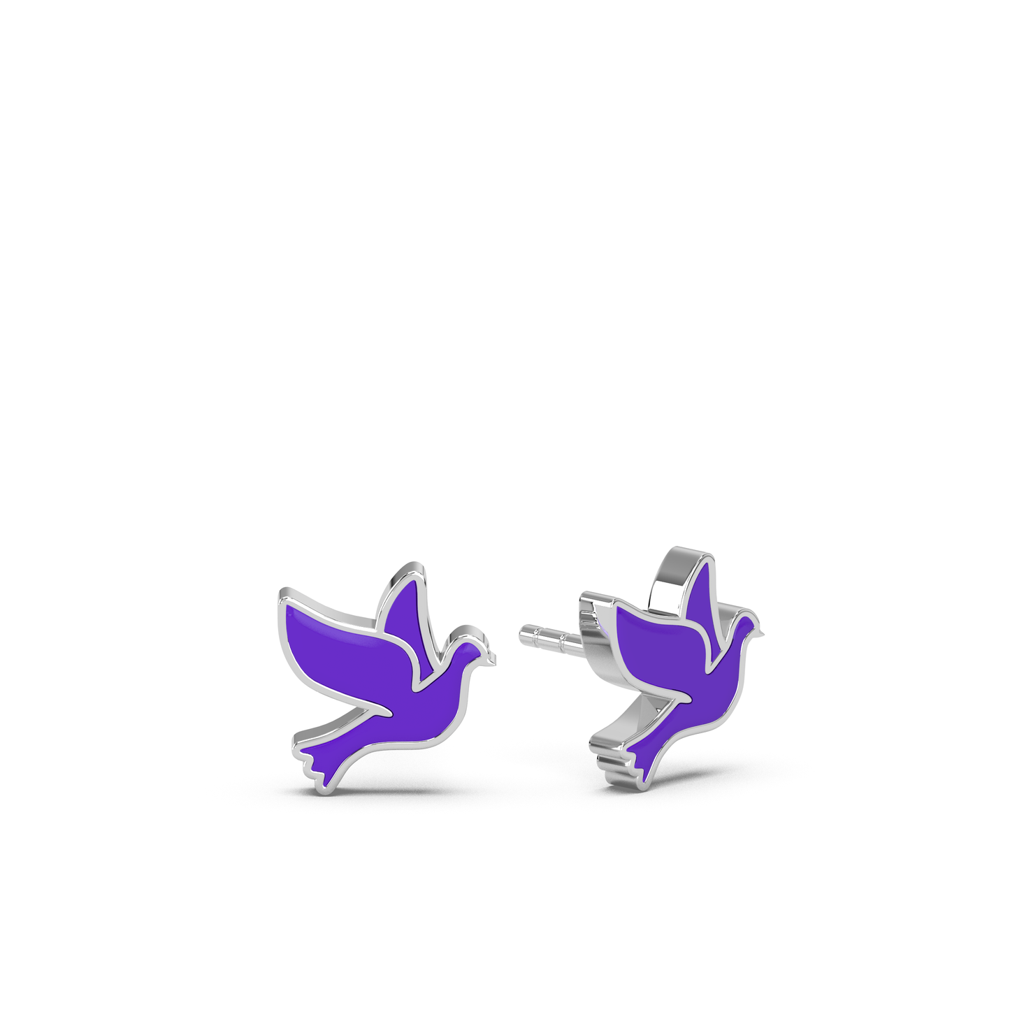 Purple White Gold