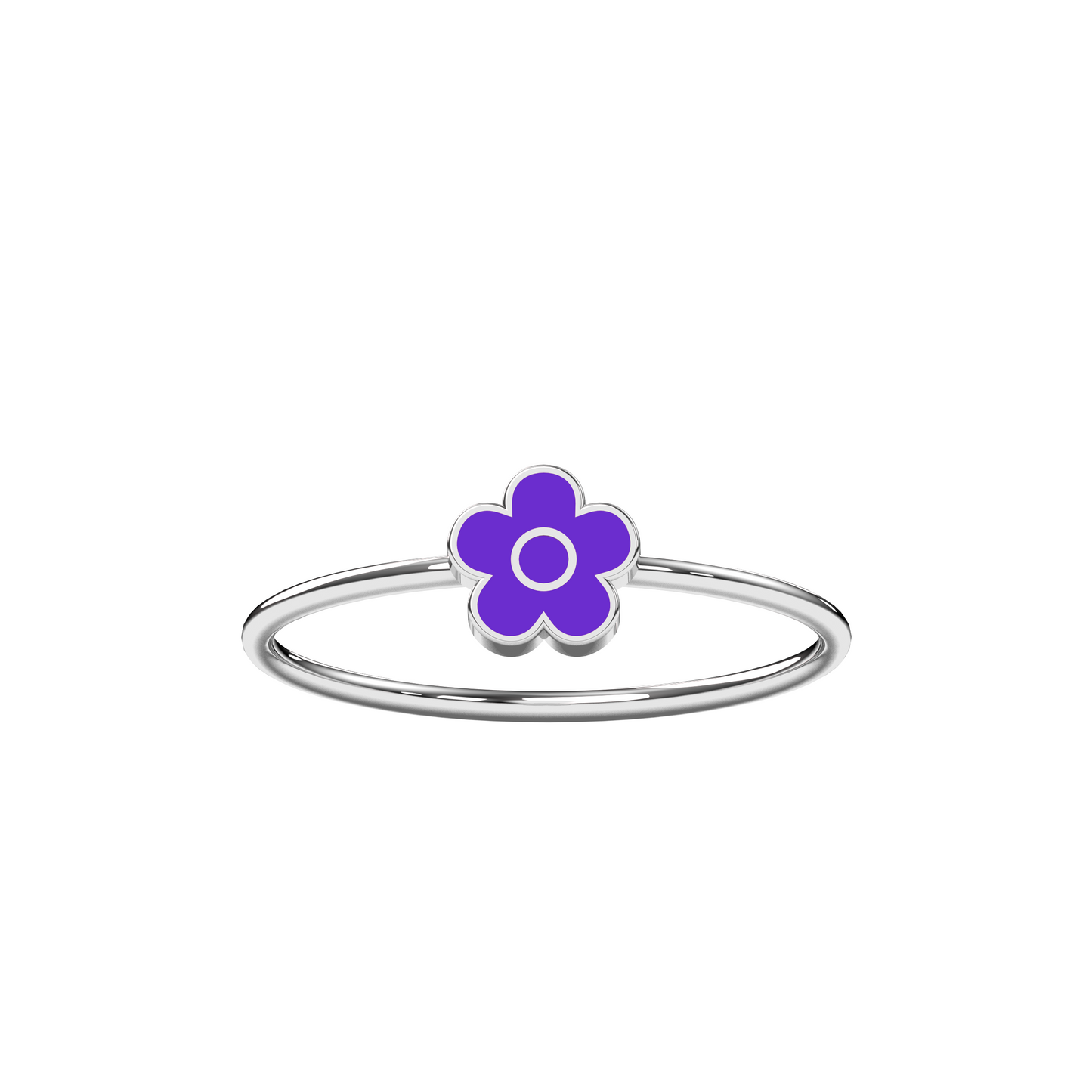 Purple White Gold