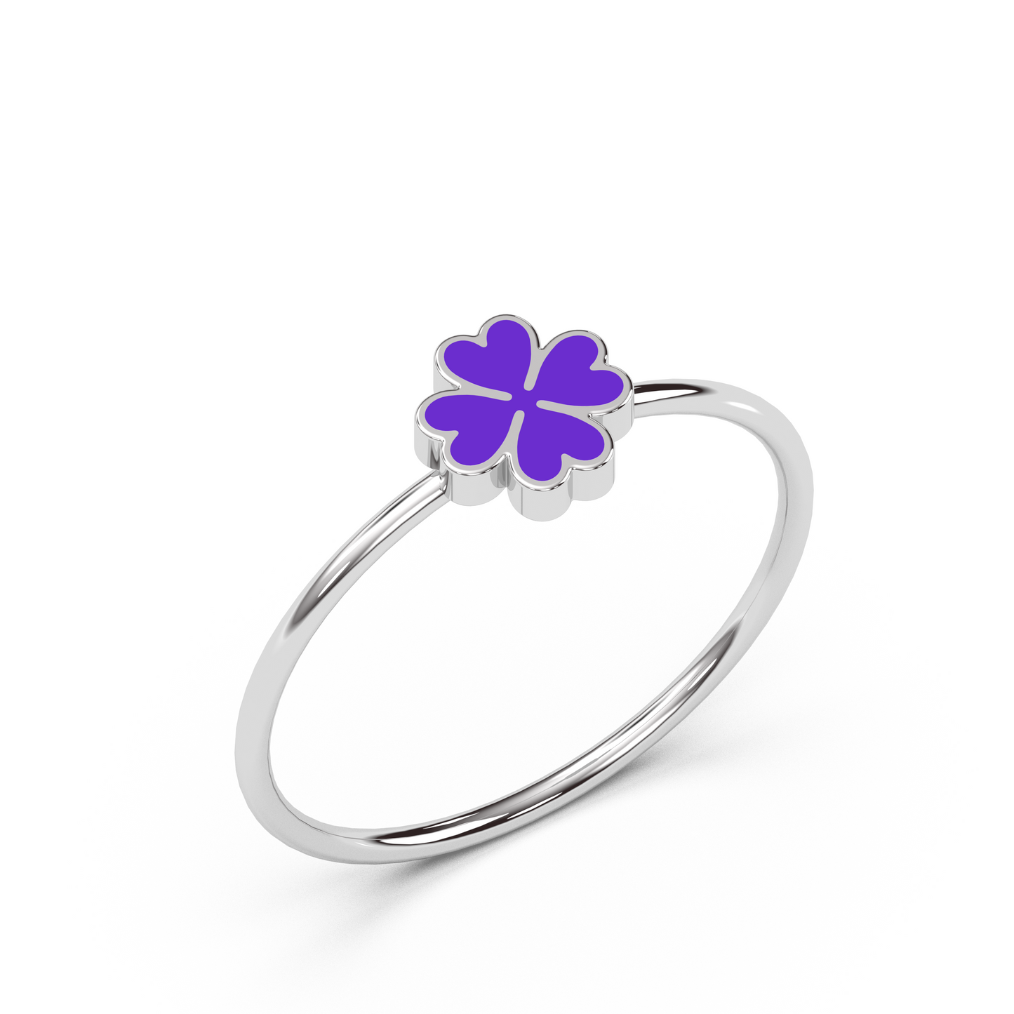 Purple White Gold