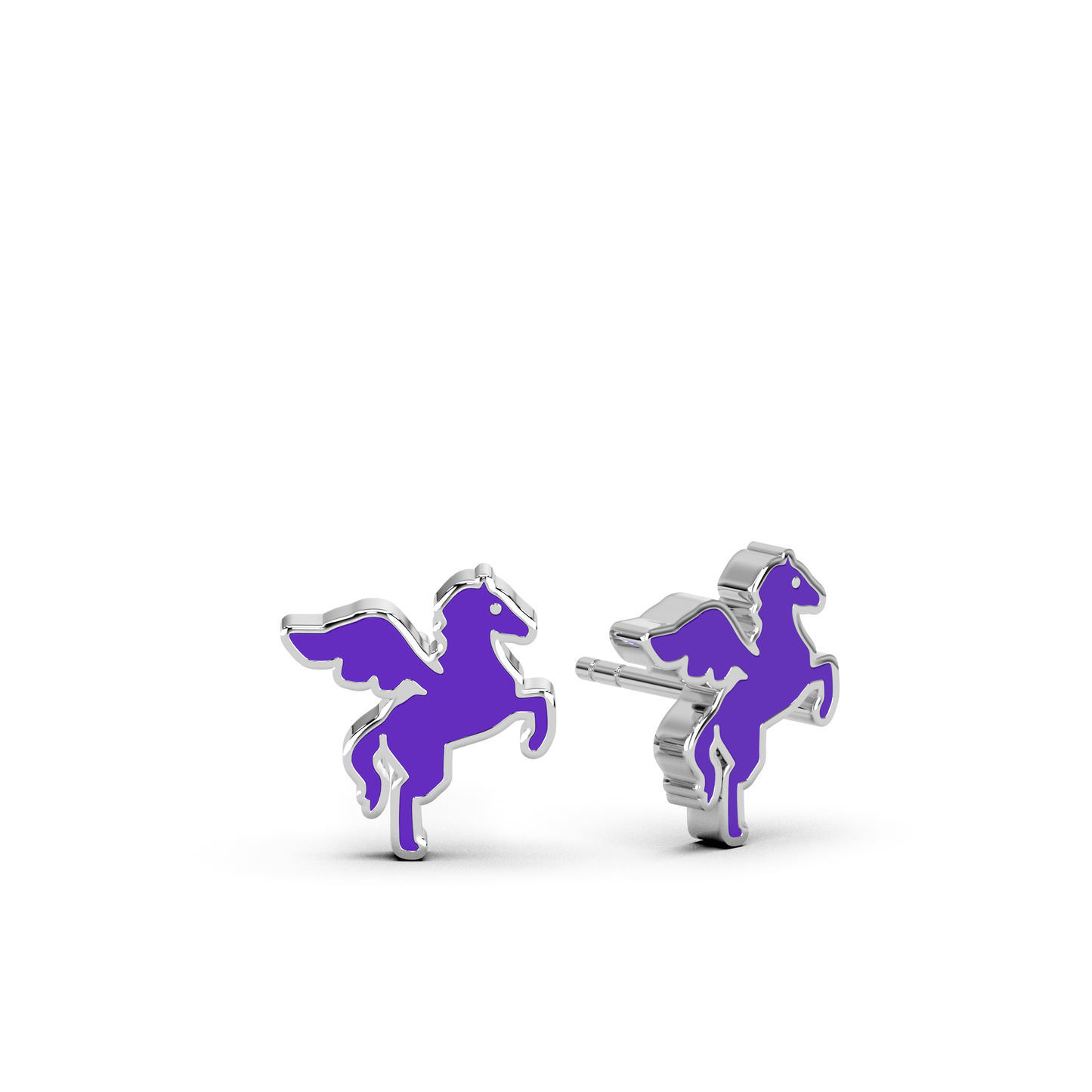 Purple White Gold