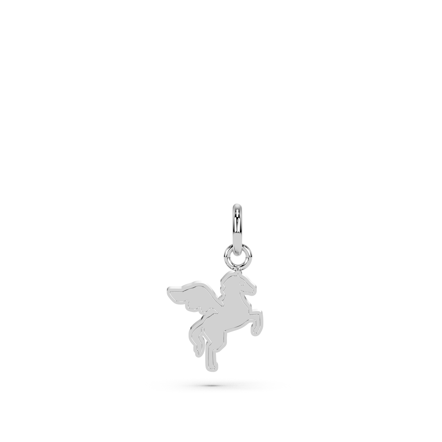 Solid White Gold