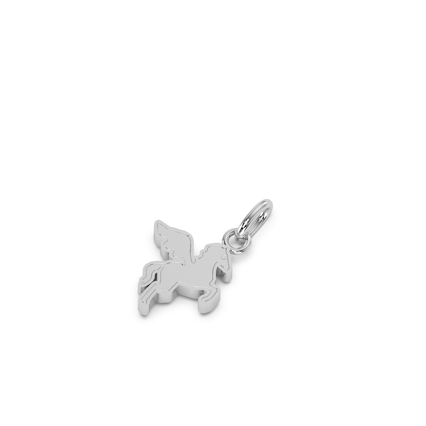 Solid White Gold