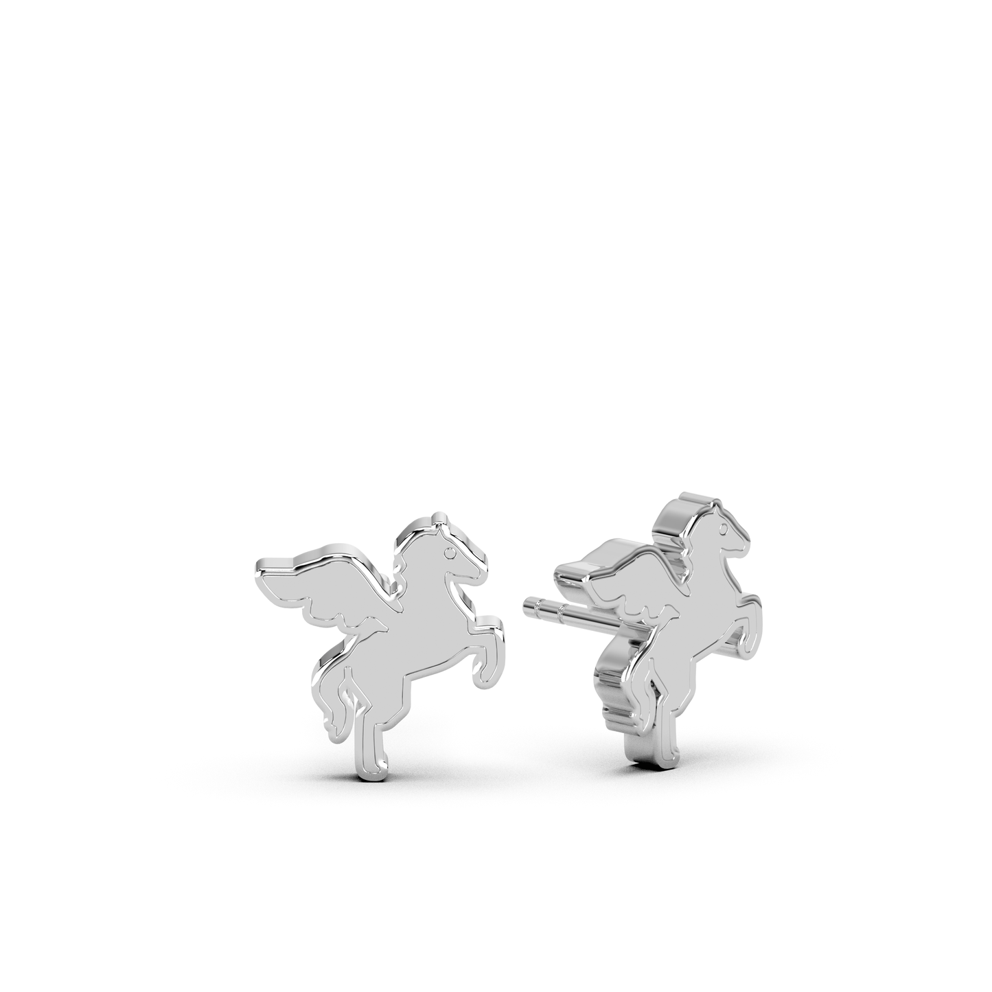 Solid White Gold