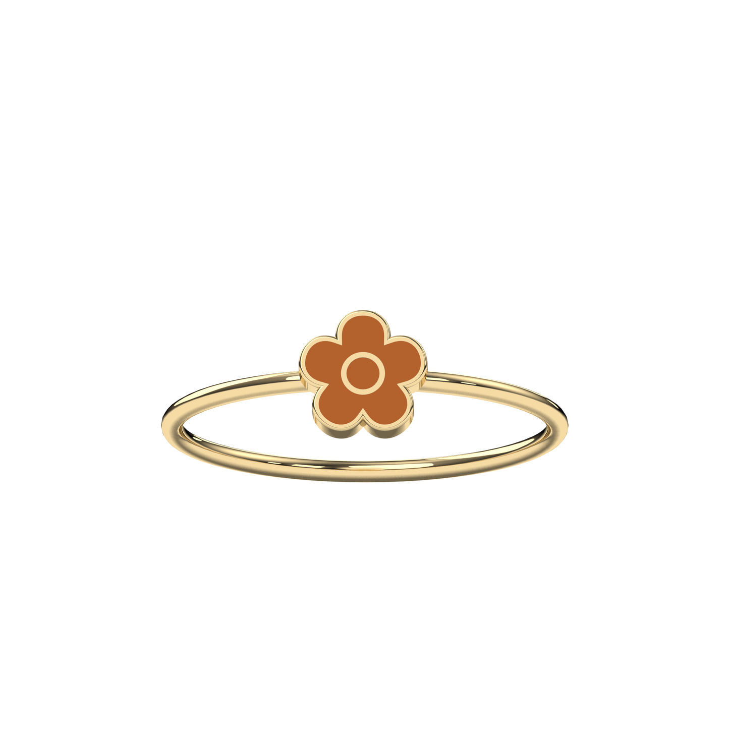 Brown Yellow Gold