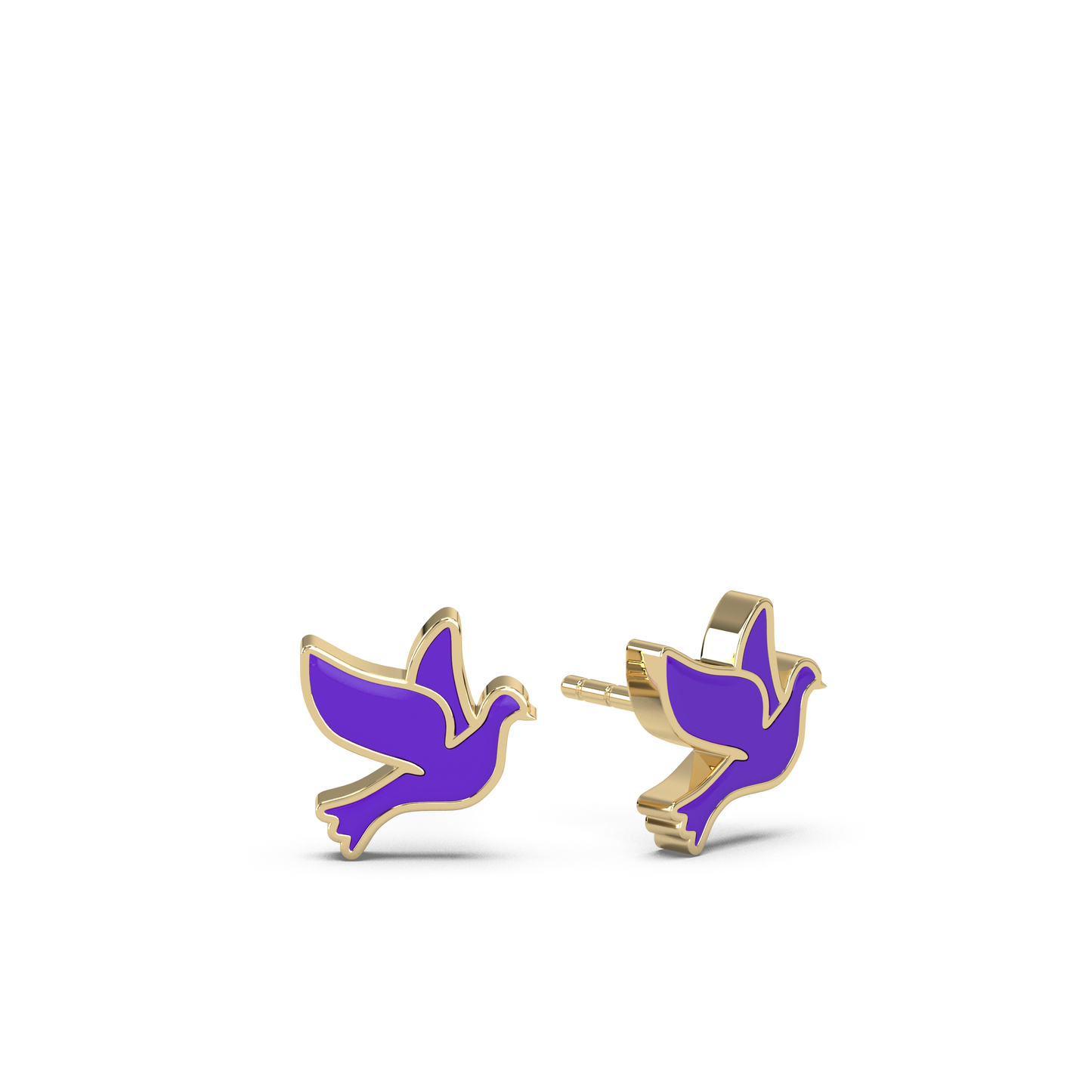 Purple Yellow Gold