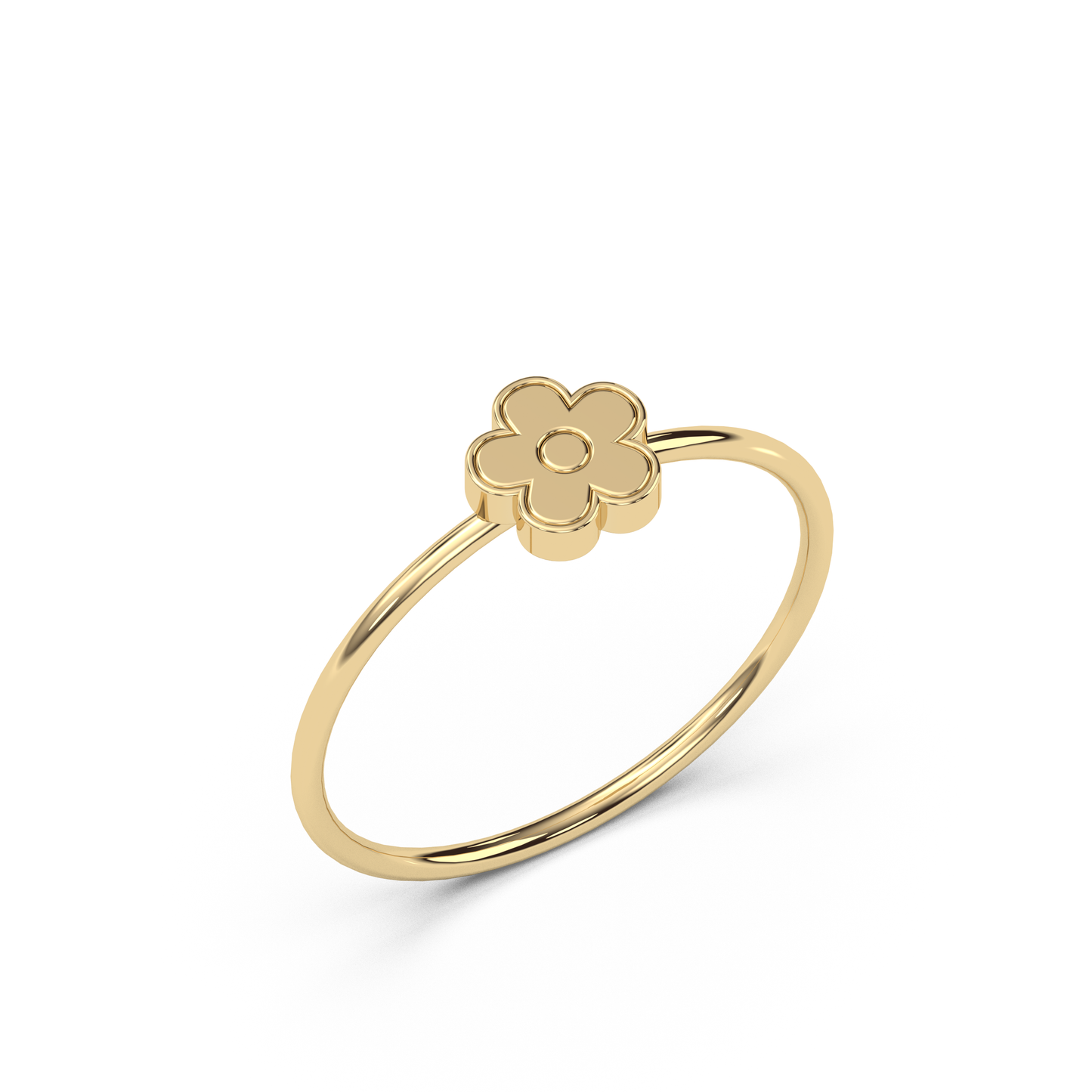 Solid Yellow Gold