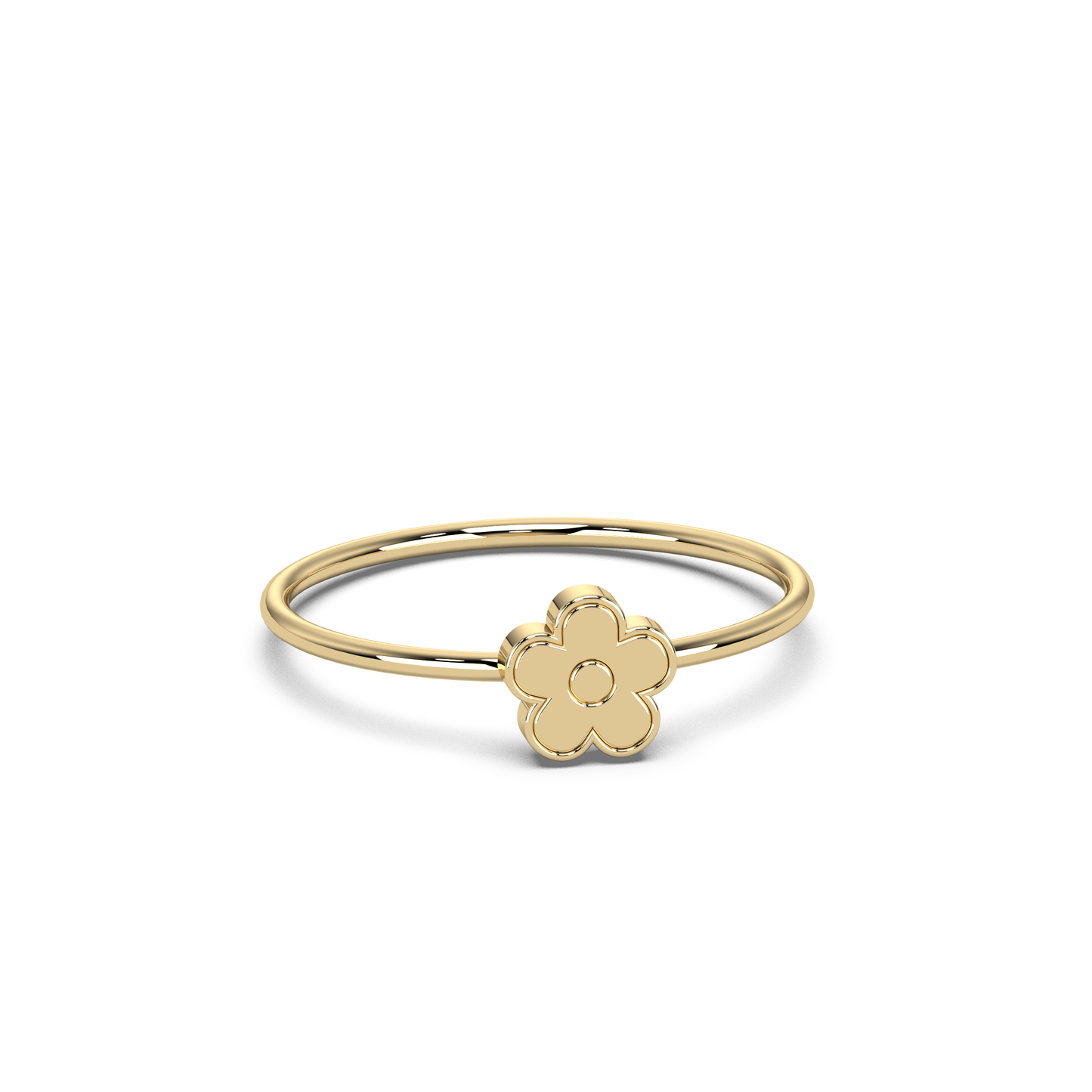 Solid Yellow Gold