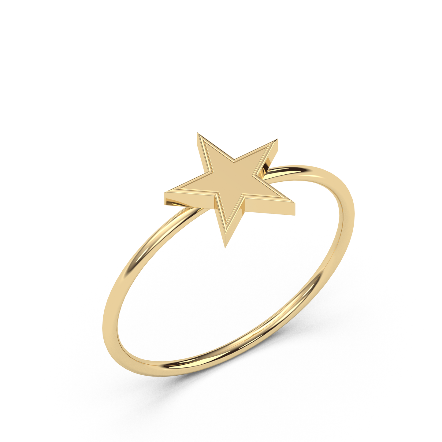 Solid Yellow Gold