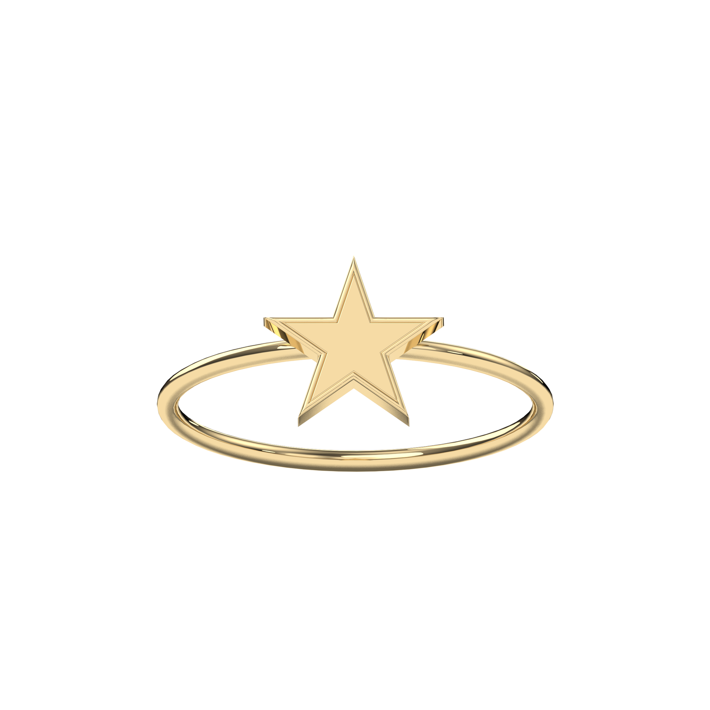 Solid Yellow Gold
