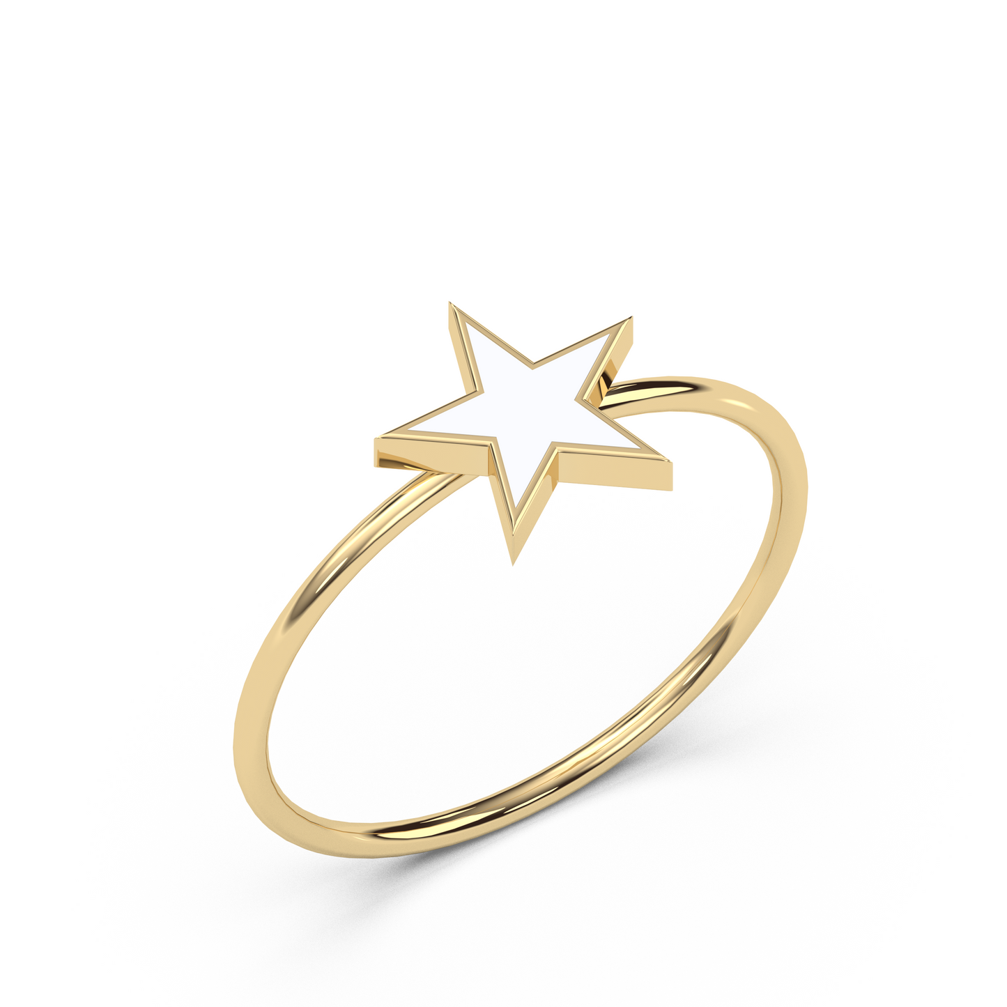 White Yellow Gold