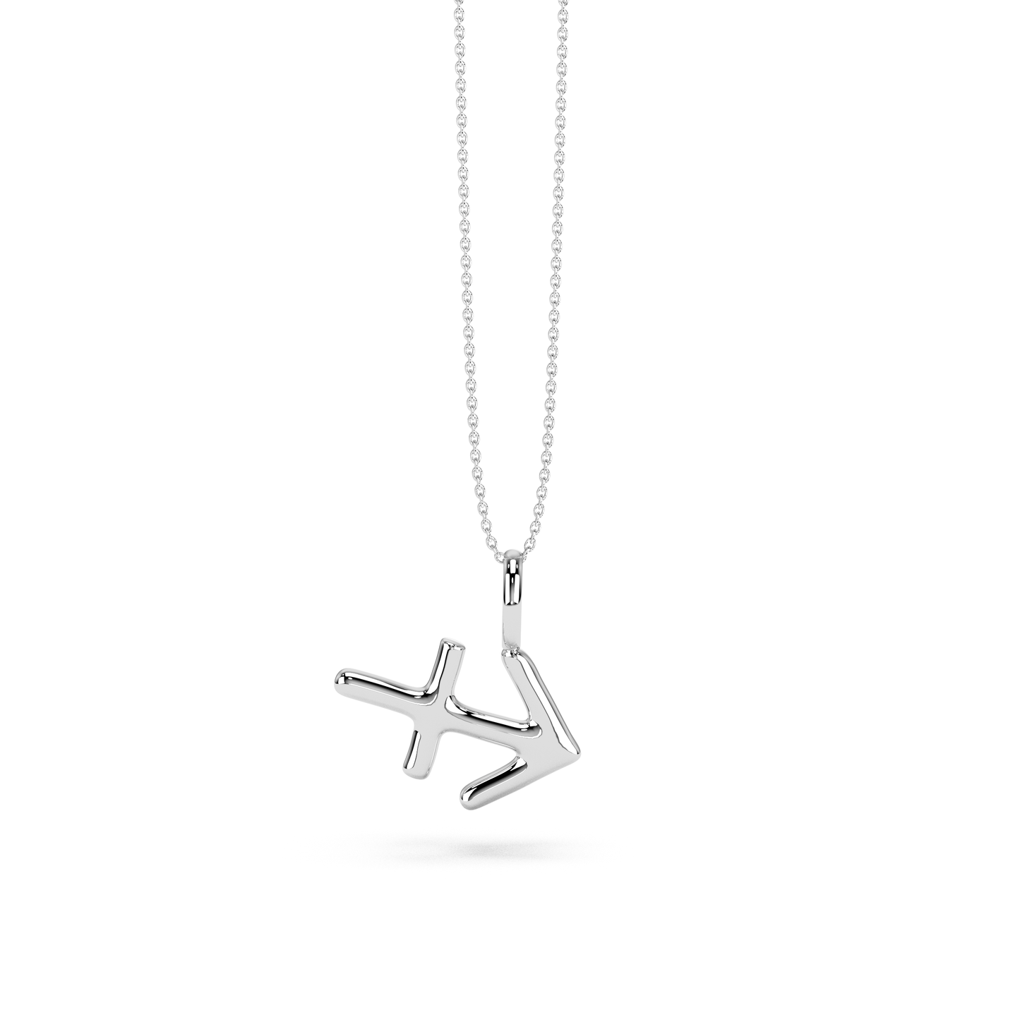 Solid White Gold