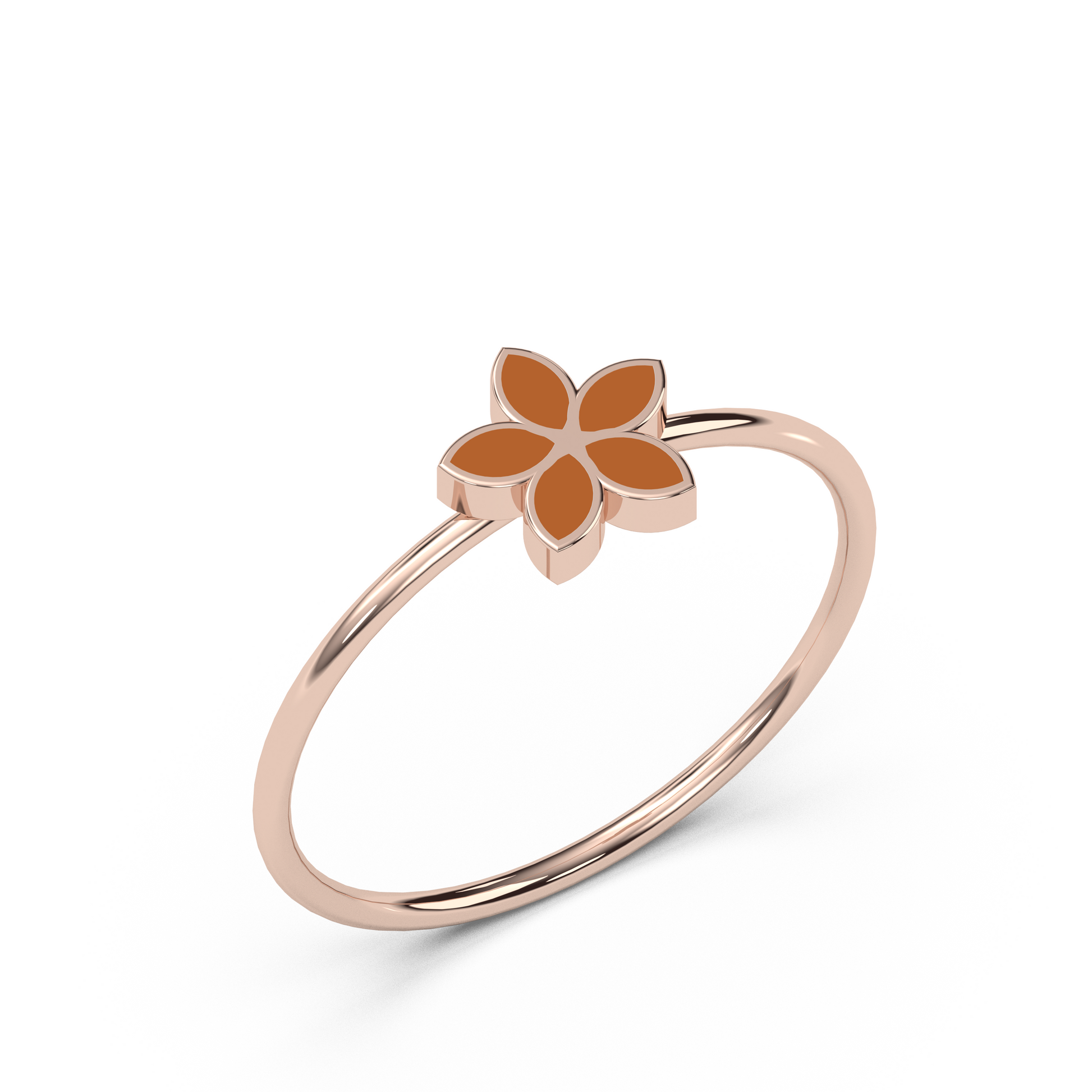 Brown Rose Gold