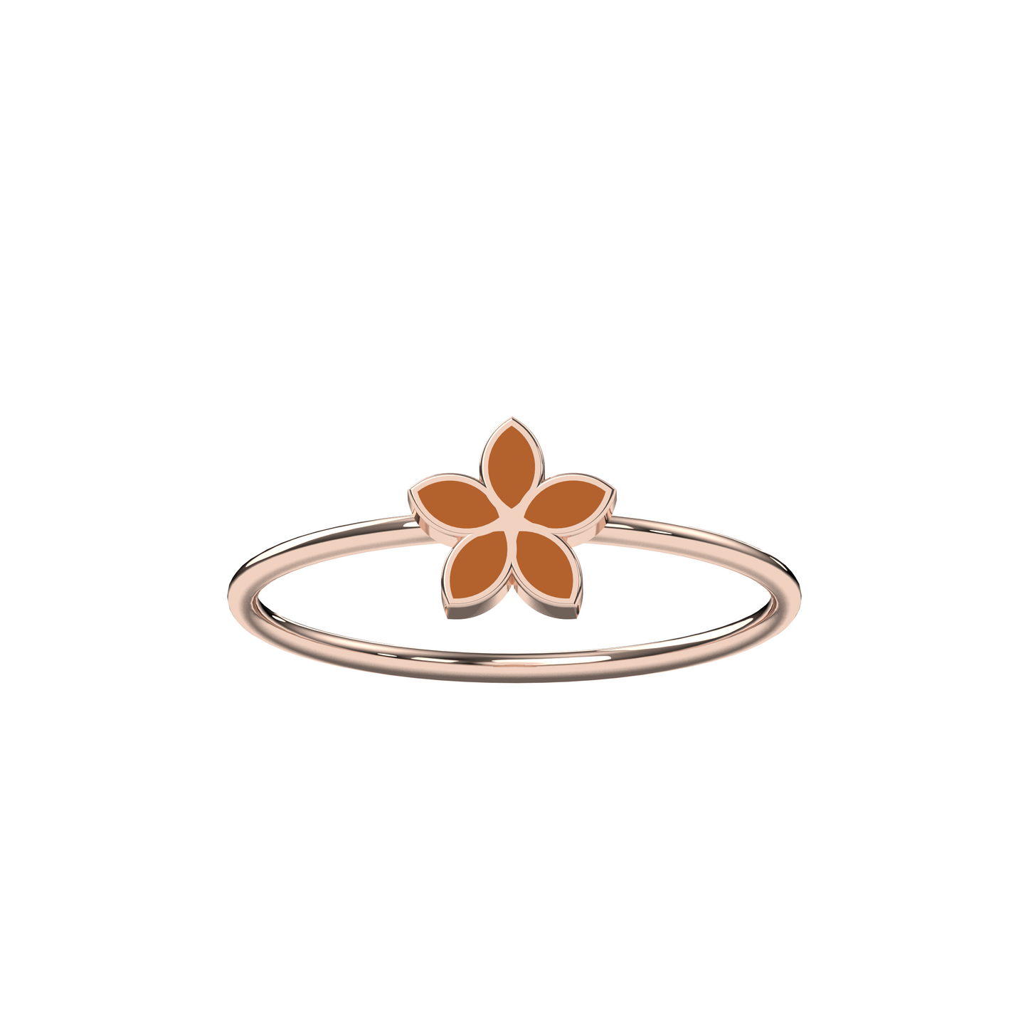 Brown Rose Gold