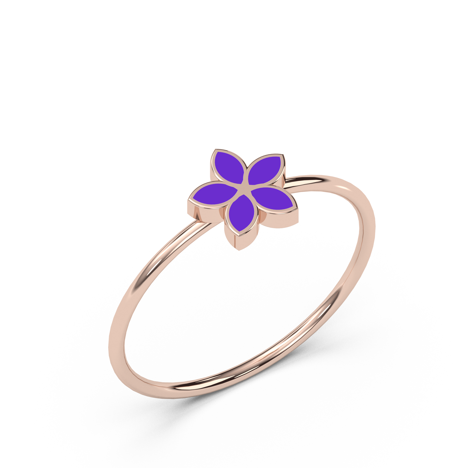 Purple Rose Gold