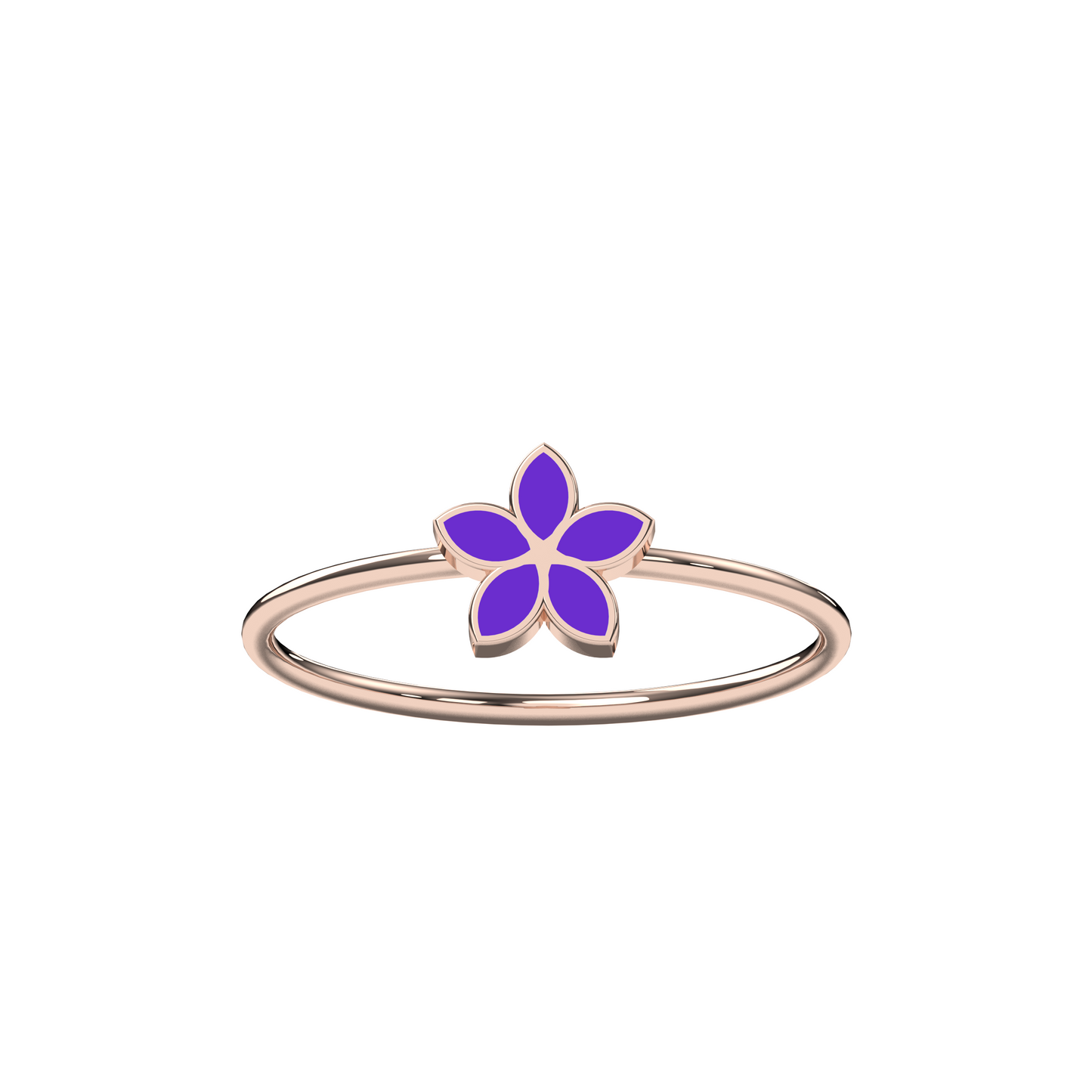 Purple Rose Gold