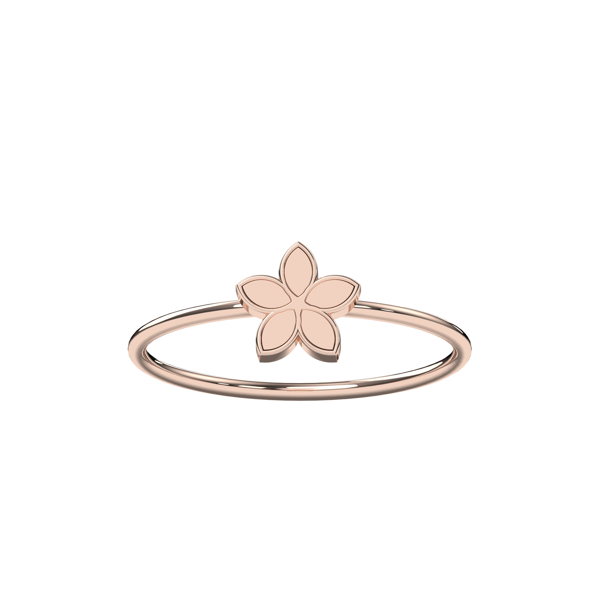 Solid Rose Gold